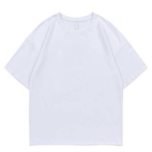 Camiseta informal de verano para hombre, estampado a la moda, 100% algodón, cuello, manga corta, ajuste holgado, patrón sólido, ropa cómoda de punto - Product Image 4