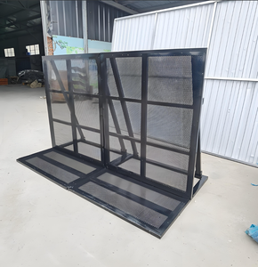 Yüksek mukavemetli hafif Metal çerçeve güvenlik çit çevre dostu sahne bariyer çevre koruma kafes kapıları - Product Image 1
