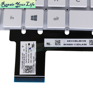 La bàn phím máy tính xách tay Latin cho <span class=keywords><strong>Asus</strong></span> X201 X201E S200 <span class=keywords><strong>S200E</strong></span> X202E Q200E X202 E200HA T200TA T300FA 0knb0-112dla00 Bàn phím không có đèn nền - Product Image 4