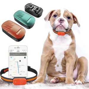 Smart Pet Activity Monitoring Waterproof 4G Pet GPS Tracker For Dog Cat Real Time APP Remote Tracking No Distance Restriction