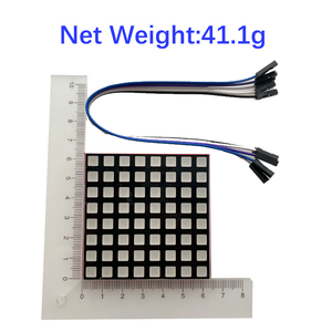 Módulo de Pantalla LED Matricial OKY3543 a Todo Color de 8x8, Mini Pantalla LED Matricial de Puntos, Pantalla de Tubo Digital RGB - Product Image 2