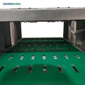 Dalga lehim <span class=keywords><strong>infeed</strong></span>/çıkış PCB konveyör küçük konveyör masa makinesi endüstriyel fanlar eğim bant konveyör - Product Image 2