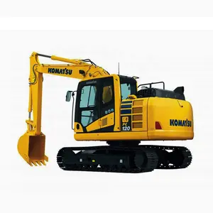 Escavadeira de lagartas Usado komatsu PC120/em segunda mão Japão motor PC 120 / pc120-8