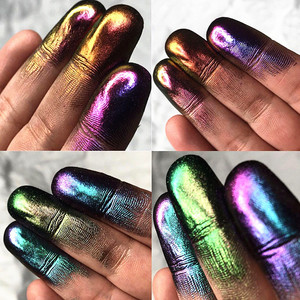 Ombre à paupières nouveau diamant brillant 9 couleurs La lumière caméléon change Diamond Highlight - Product Image 6