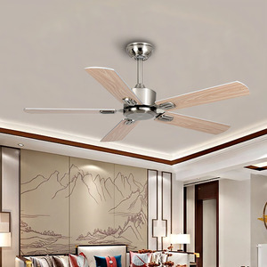 <span class=keywords><strong>Ventilateur</strong></span> <span class=keywords><strong>de</strong></span> <span class=keywords><strong>plafond</strong></span> pour café télécommandé Spot European Retro 5-Iron Leaf Dc Motor - Product Image 2