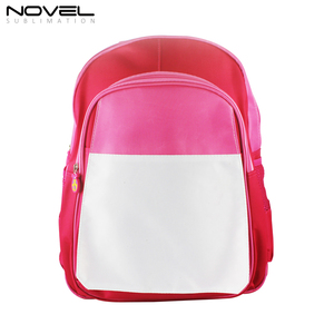 Fashion Personalized Diy Polyester Blanks Custom Children's Sublimation Backpack Kids School Bags Students Backpacks