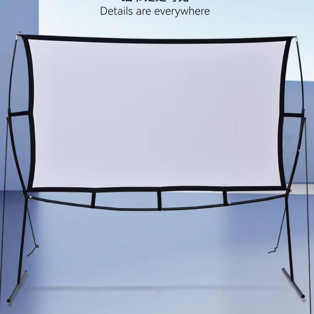 100 Inch Light Weight Fast Fold Screen Outdoor Screen Portable Projector Screen