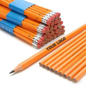 Lápiz de Regalo Promocional para Oficina, con Logotipo Personalizado Impreso, Lápiz de Recuerdo, Lápiz HB Blanco - Product Image 1