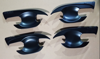 Kit de couverture de phare complet de couleur chromée noire de haute qualité pour Np300 Navara 2021-24