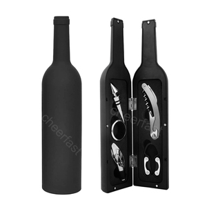 Nhà Máy Bán Buôn 5 Cái Công Cụ Chai Rượu Vang Shaped Gift Set Và <span class=keywords><strong>Wine</strong></span> Set Opener Và <span class=keywords><strong>Wine</strong></span> <span class=keywords><strong>Bottle</strong></span> Opener Công Cụ - Product Image 4