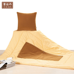 Coussin décoratif carré Sdd-8028 en fibre 100 % polyester, couleur unie, minimaliste, pliable, lavable en machine pour chambre à coucher - Product Image 3