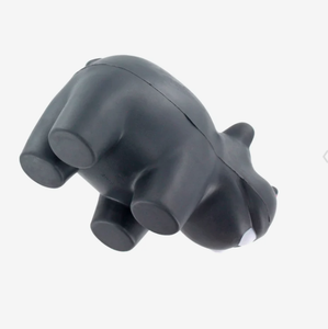 ลูกบอลบีบลดความเครียดรูปฮิปโปแบบกำหนดเอง ของเล่นบีบรูปสัตว์ พิมพ์โลโก้ ของขวัญส่งเสริมการขายจำนวนมาก - Product Image 5