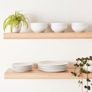Set <span class=keywords><strong>di</strong></span> Stoviglie <span class=keywords><strong>da</strong></span> Cucina in Melamina Bianca per <span class=keywords><strong>6</strong></span> Persone, 18 Pezzi, <span class=keywords><strong>Piatti</strong></span>, Ciotole, <span class=keywords><strong>Servizio</strong></span> <span class=keywords><strong>da</strong></span> Tavola per Matrimoni - Product Image 5