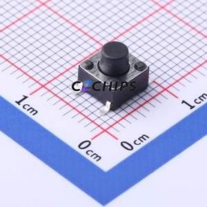 TSD003A06026B Tactile Switch SMD-4P,6x6mm Switch Round Button Vertical Mount 6mm 6mm - Product Image 1