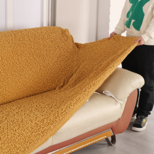 JYH vendita all'ingrosso in fabbrica copridivano a 2 posti copridivano personalizzato arancione - Product Image 5