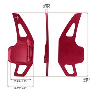 Estensione del cambio a paletta del cambio del volante del cambio in alluminio per 13-18 BMW 2 3 4 5 6 7 serie F22 F23 F30 F31 X1 X4 Z4 - Product Image 5