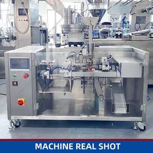 Máquina automática de conteo y envasado para bolsas preformadas con vibrador alimentador para bolas antipolillas y pellets de <span class=keywords><strong>alcanfor</strong></span> - Product Image 3