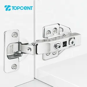 Topcent Hot Sale Concealed 3d Hydraulic Spring Soft Closing Kitchen Door Cabinet Hinge For Furniture Hardware