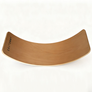 EASTOMMY Équipement d'exercice <span class=keywords><strong>Balance</strong></span> en bois Seesaw <span class=keywords><strong>Yoga</strong></span> <span class=keywords><strong>Balance</strong></span> Board Indoor <span class=keywords><strong>Fitness</strong></span> - Product Image 1