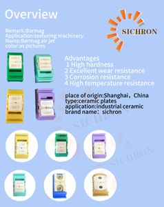 机械零件缝纫机备件陶瓷交错空气喷射插入酒吧定制 - Product Image 2