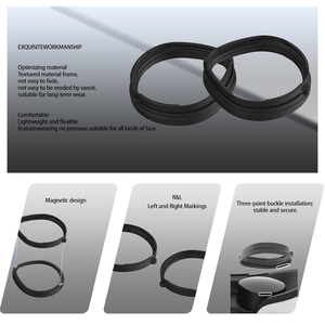 Marco de Protección de <span class=keywords><strong>Lentes</strong></span> para Quest 2/Quest 3S, Diseño Magnético con Bloqueo de Luz Azul, Protección Ocular para <span class=keywords><strong>Lentes</strong></span> Ópticas - Product Image 5
