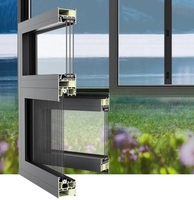 Ventana Abatible de FRP con Vidrio Low-E, Diseño Resistente al Viento, Calificada por Energy Star, Fácil Instalación