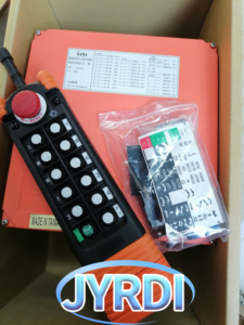 Saga L12 10 Nút Tốc Độ Gấp Đôi Công Nghiệp Không Dây Đài Phát Thanh Cần Cẩu Điều Khiển Từ Xa Thiết Bị Chuyển Mạch Hoist Overhead Cầu Cần Cẩu Điều Khiển - Product Image 3