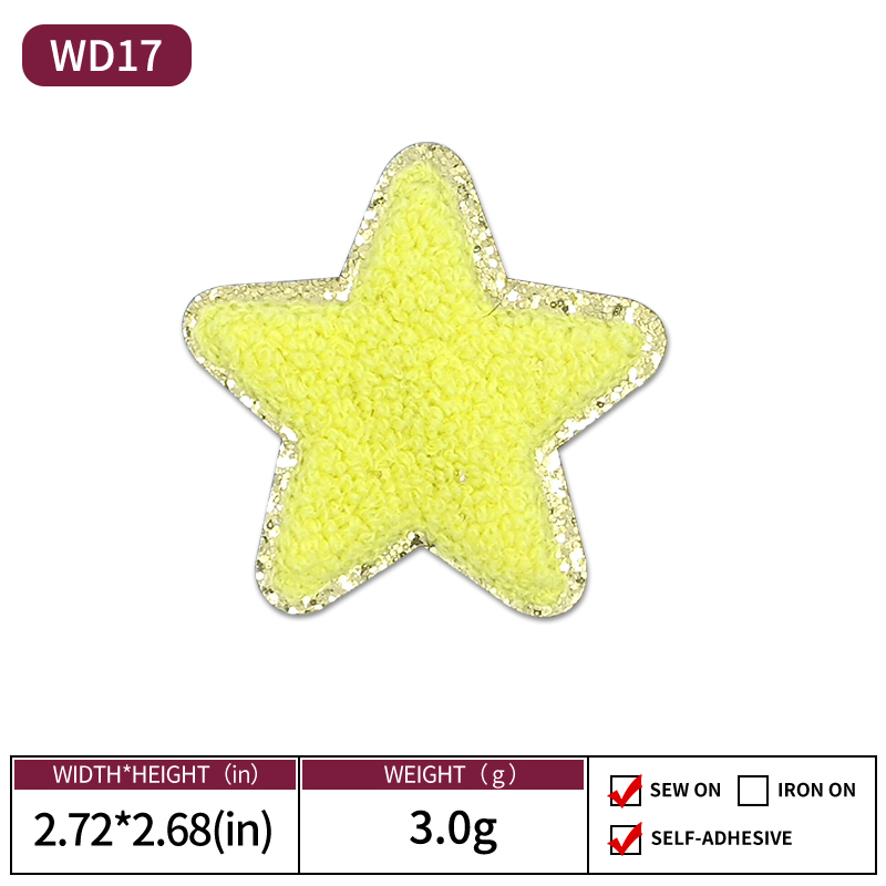 Étoile jaune WD17-C