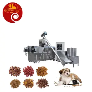 جلد أريكة مصنوع ببراعة كامل التلقائي الكلب حبيبات طعام الحيوانات الأليفة صنع آلة