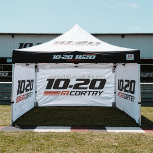 Trắng 8x8 10x10 10x20 nhiệm vụ nặng nề gấp mái hiên lều cho các sự kiện ngoài trời và triển lãm giá rẻ có thể gập lại mùa hè Tán 10x10 - Product Image 4