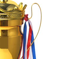 OEM EDM Grand Trophée de la Coupe Trophée d'Or Trophée Adulte Gagnant Trophées de Football Party Favors pour Golf Sports Basketball League Team