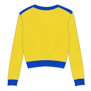 ODM de haute qualité en gros personnalisé grec lettre Logo ZP sororité B câble femmes <span class=keywords><strong>pull</strong></span> <span class=keywords><strong>avec</strong></span> perle épaule ornements - Product Image 4