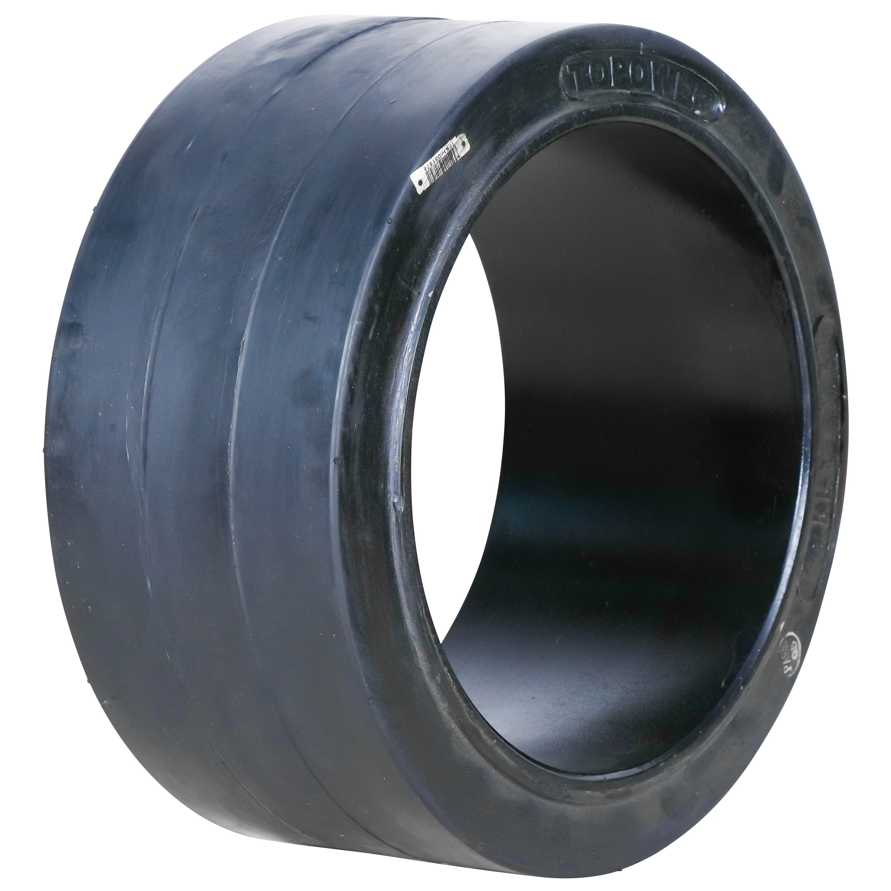 15*7*11 1/4 Smooth Press on Tire Rubber Solid Tire Heavy Load Bearing 1910kg for Container Trailer Road Milling Machine