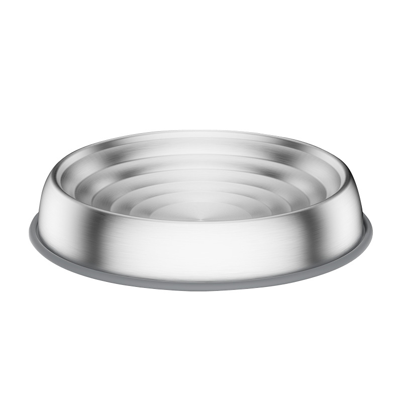 Stainless steel corrugated bowl slow food bowl single bowl