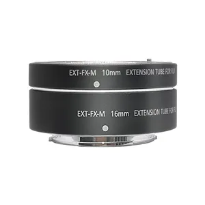 Mcoplus Macro Auto Focus Extension Tube 10Mm 16Mm untuk Fujifilm X Mount X-T20 XT2 X-T10 XT4 XT100 XT30X-PRO 2 3 X-A1 X-T1 X-T3