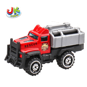 Jacko Toys Mini Camion dei Pompieri in Lega con Azione a Scorrimento, Veicolo Giocattolo in Scatola di PVC, Regalo per Bambini, Gadget per Feste, Modellino da Collezione - Product Image 2
