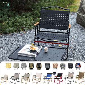 Silla plegable impermeable para exteriores, silla de pesca ligera para acampar, a prueba de humedad, para patio y playa - Product Image 2