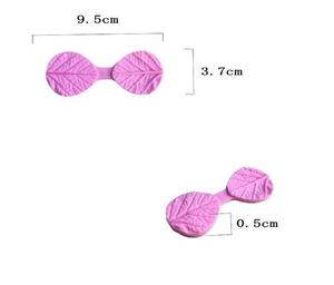 Maple lá kết cấu Silicone khuôn rời hoa cánh hoa khuôn bánh trang trí công cụ <span class=keywords><strong>fondant</strong></span> phụ kiện trang trí - Product Image 5