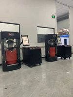 Équipement d'essai de compression électro-hydraulique à boucle fermée YYW-2000SS, machine d'essai pour banc d'essai en laboratoire de béton