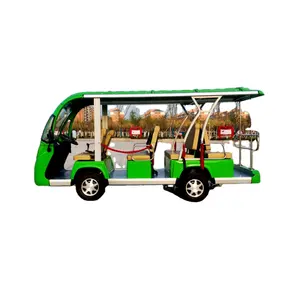 14-Seater Tourist Electric Shuttle Bus Chinese Made Mini Sightseeing Car Electric Vehicle For Sightseeing