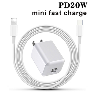<span class=keywords><strong>Cargador</strong></span> PD de 20 W para <span class=keywords><strong>iPhone</strong></span> 13 12, <span class=keywords><strong>Certificado</strong></span> ETL, Mini USB-C PD20W, Adaptador de Carga Rápida Portátil para Teléfono Móvil - Product Image 2