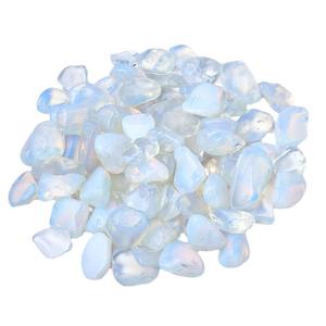 All'ingrosso pietra bianca opale naturale ghiaia grandi particelle rotonde pietra profumata pietra rotta a mano - Product Image 2