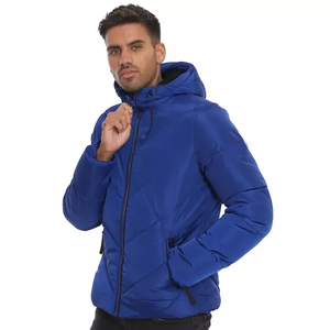 แจ็กเก็ตขนปลาปักเป้าสำหรับผู้ชายเสื้อแจ็คเก็ตขนเป็ดทำจากโพลีเอสเตอร์ให้ความอบอุ่นในฤดูหนาว - Product Image 4