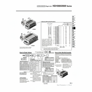 Pièces pneumatiques VQ1201-51-Q d'électrovanne pneumatique SMC - Product Image 1