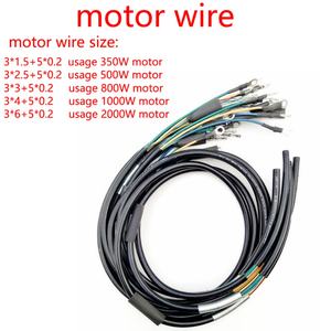 High-Temperature Resistance E-Bike Scooter Parts Motomperature <b>Wire</b> Cable for 350W/500W/1000W Brushless DC Electric Bicycle - Product Image 5