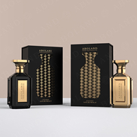 Boîte de parfum personnalisée, flacon de parfum de luxe vide avec boîte, design d'emballage en verre pour parfum