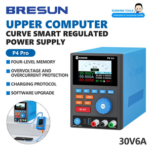 Fuente <span class=keywords><strong>de</strong></span> Alimentación CC Regulada Inteligente SUNSHINE P4 Pro 30V 6A para Reparación <span class=keywords><strong>de</strong></span> <span class=keywords><strong>Dispositivos</strong></span> Móviles y Tablets, Carga Rápida, Herramienta <span class=keywords><strong>de</strong></span> Detección - Product Image 1