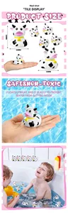 Pato de Goma Ecológico con Forma Personalizada y Logotipo, Juguete Acuático con Sonido, Estilo Vaca, Envío Directo de Fábrica - Product Image 5
