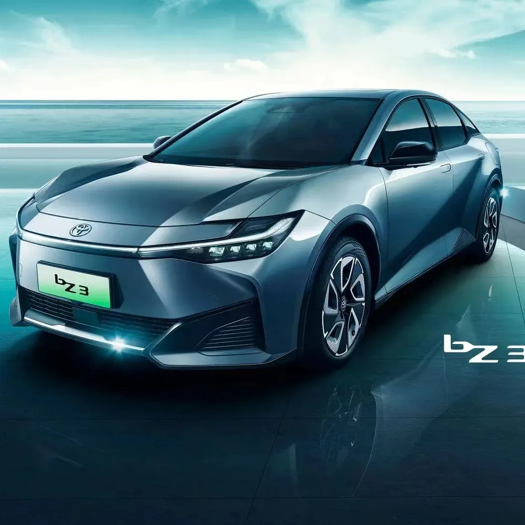 سيدان ev سيارة جديدة تويوتا bz3 إضاءة عالية السرعة سيارات الطاقة الجديدة سيارات كهربائية صغيرة