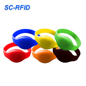 Braccialetto in Silicone Impermeabile NFC Popolare con Chip RFID TK4100/F08, Codice QR Ecologico per Identificazione e Membership - Product Image 3